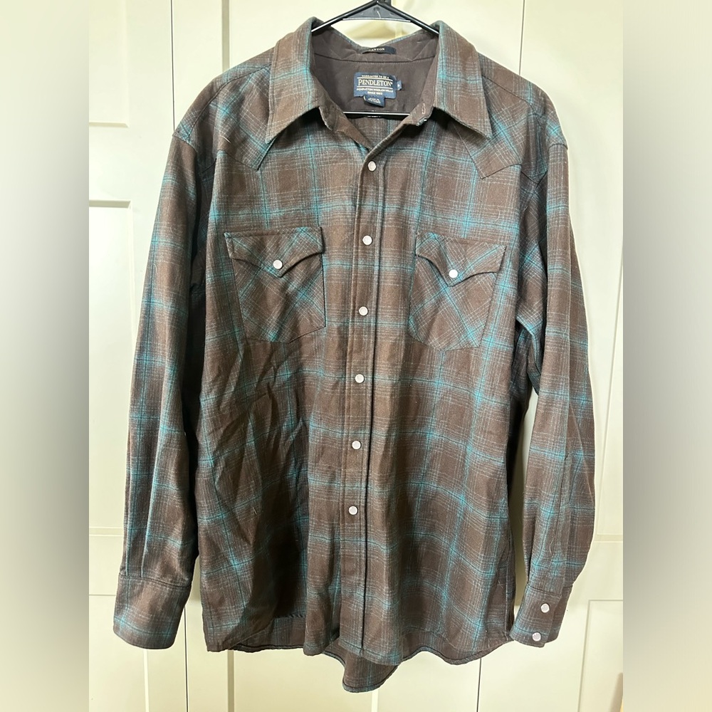 Pendleton Canyon Western Wool Shirt